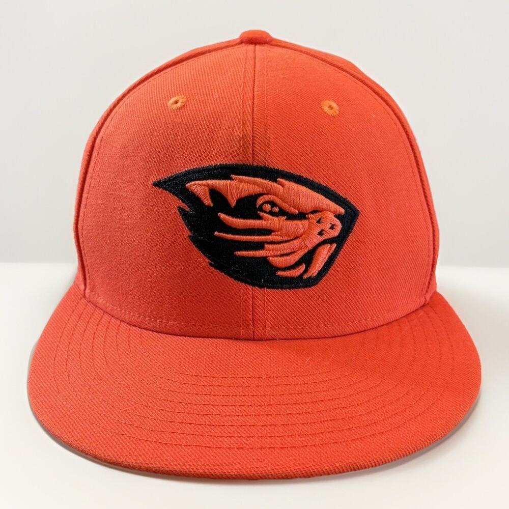 Nike True Mens Orange NCAA Oregon State Beavers Adjustable Snapback Hat Cap